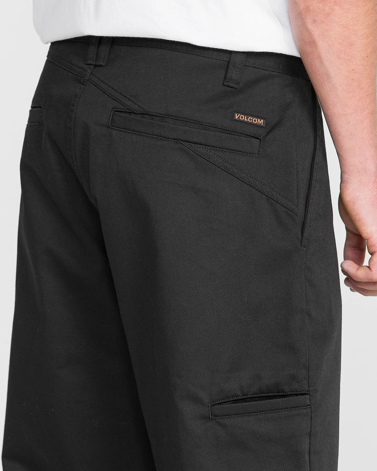 Volcom Frickin Relaxed Black Chino Pants