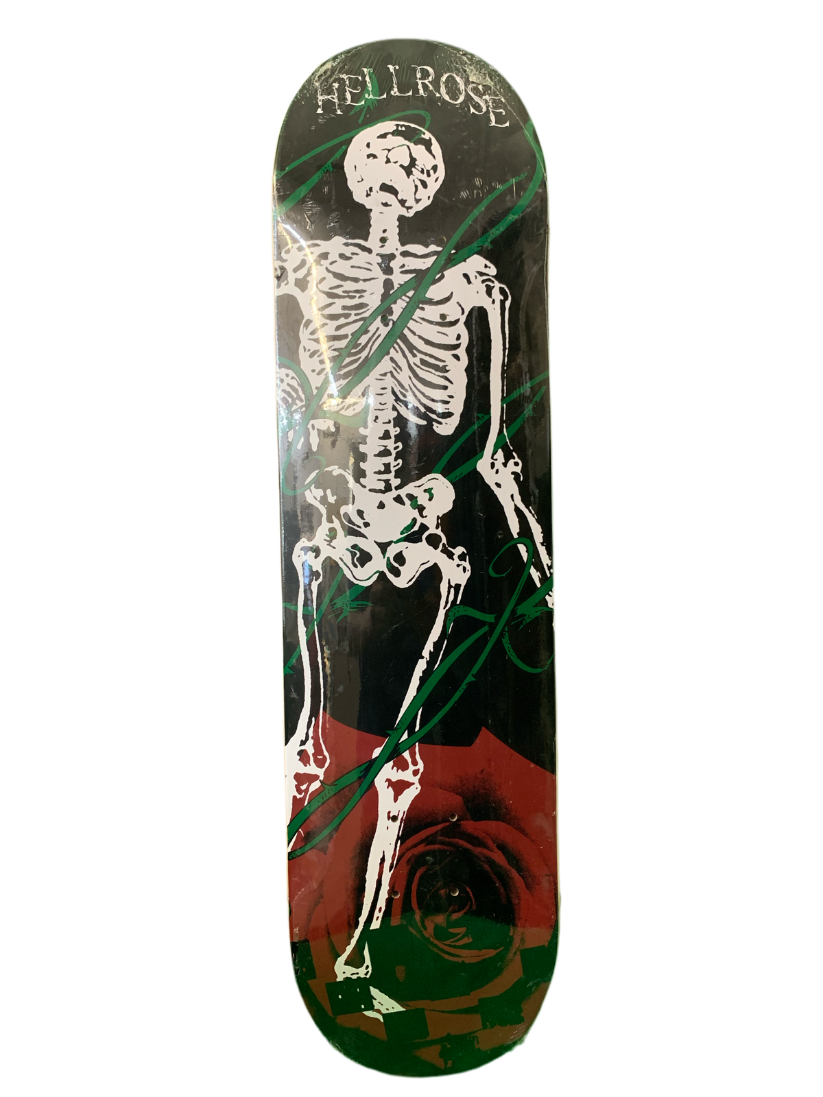 Hellrose Skeleton Team Deck 2005 7.8" Classic Skateboard Deck
