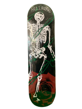 Hellrose Skeleton Team Deck 2005 7.8" Classic Skateboard Deck