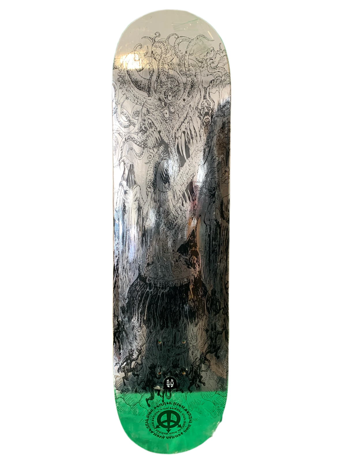 Bummer High Kraken Foil 8" Classic Skateboard Deck