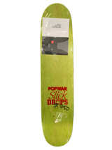 Popwar Chad Timtim Slick Drops Blue 7.75" Classic Skateboard Deck