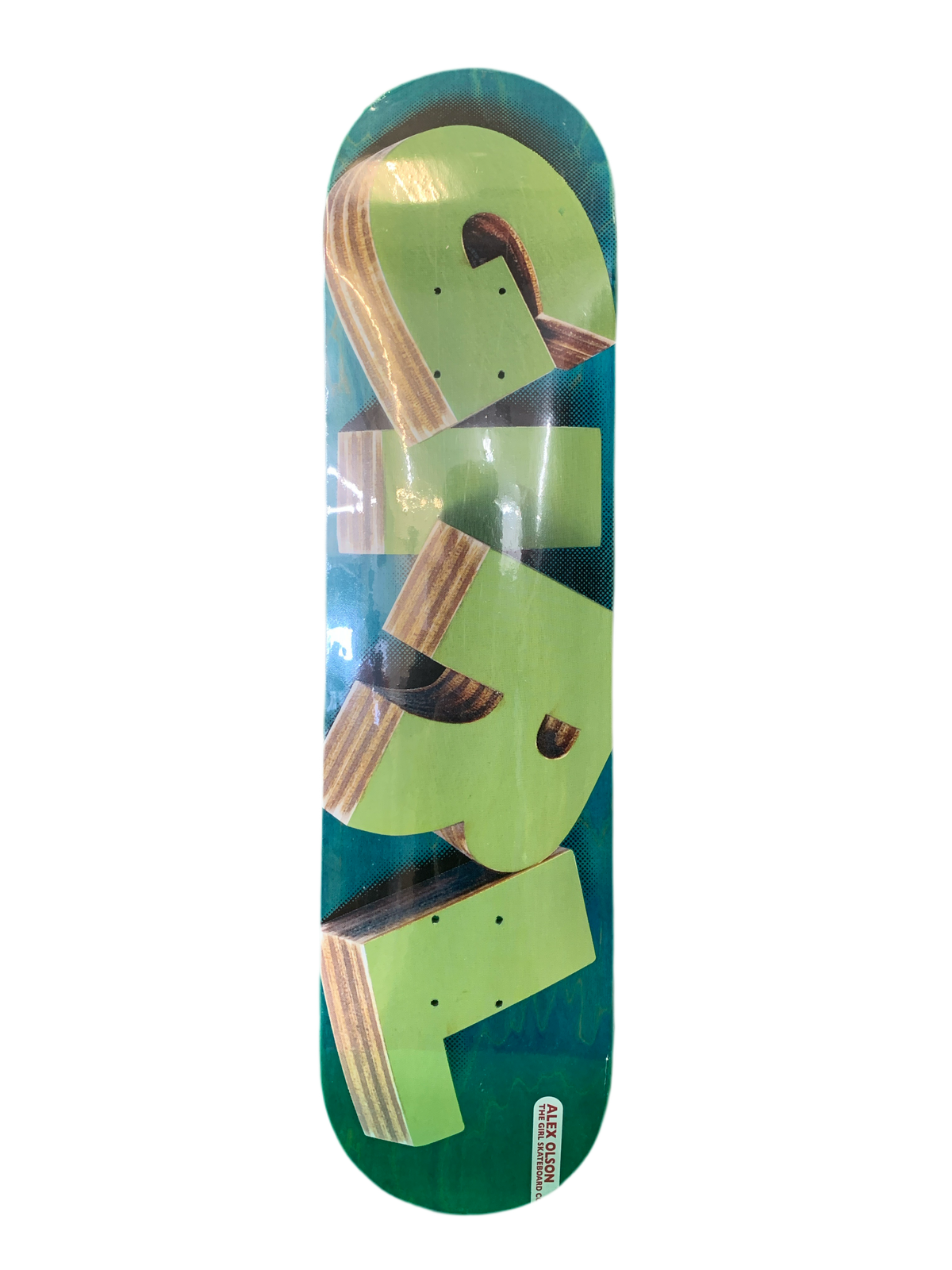 Girl Wooden It Be Nice Alex Olson 7.75" Classic Skateboard Deck
