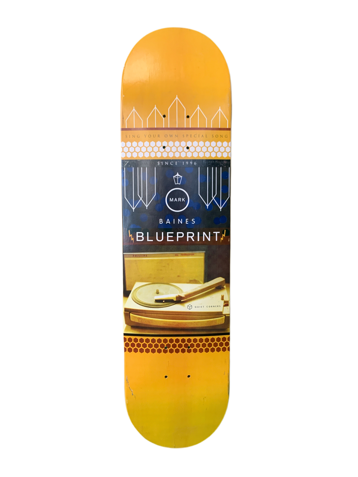 Blueprint Mark Baines Quiet Corners 8" Classic Skateboard Deck
