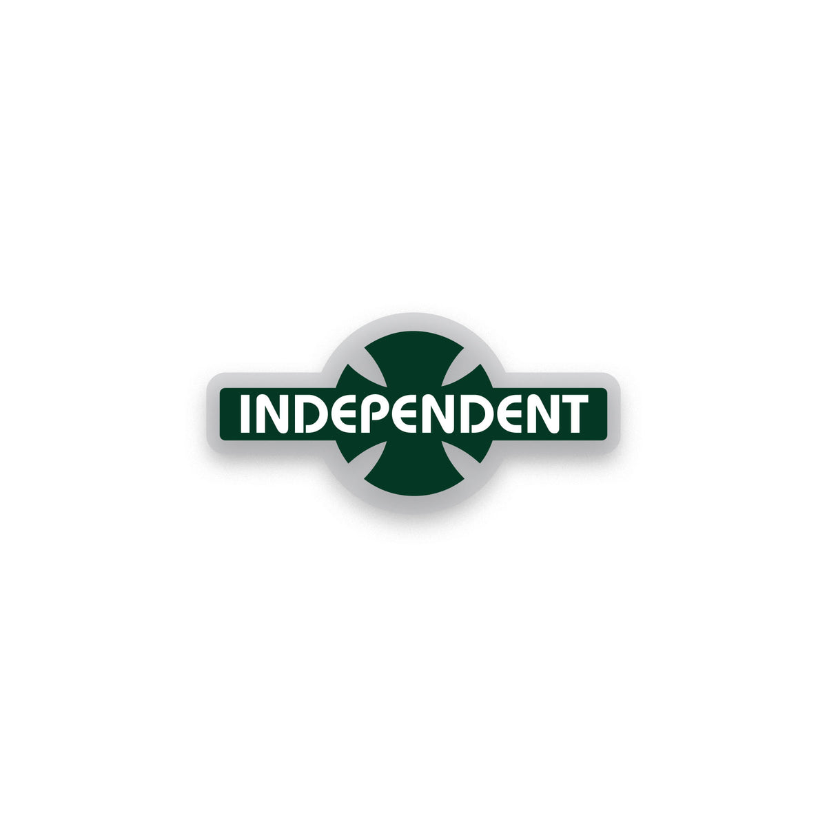 Independent OGBC Legacy Clear Dark Green 1 in Sticker