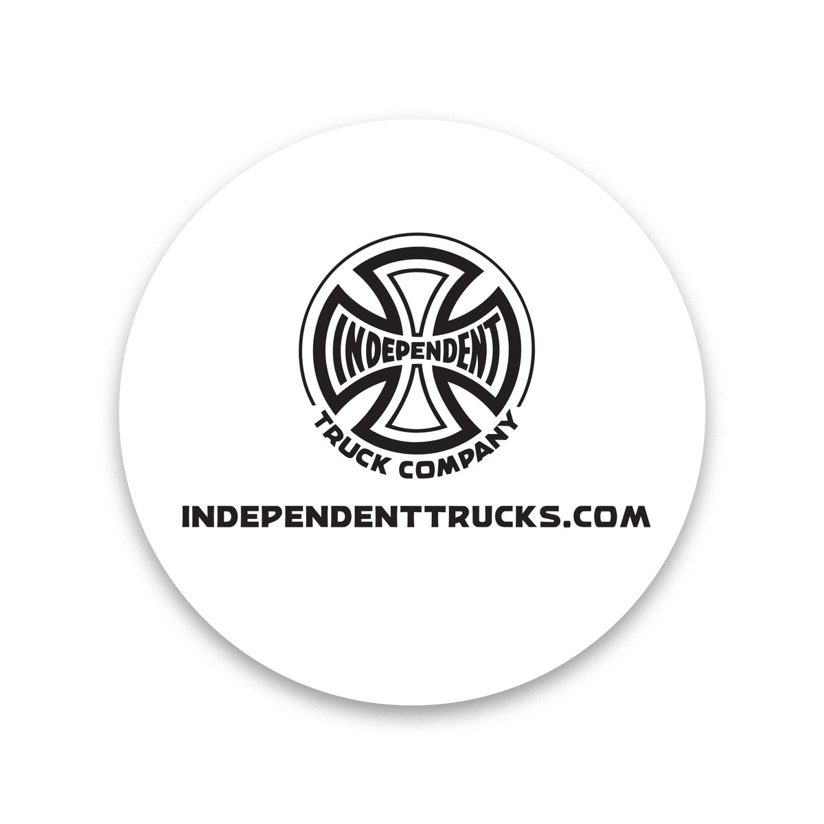 Independent Truck Co Legacy Clear Green Yellow 3 in Sticker