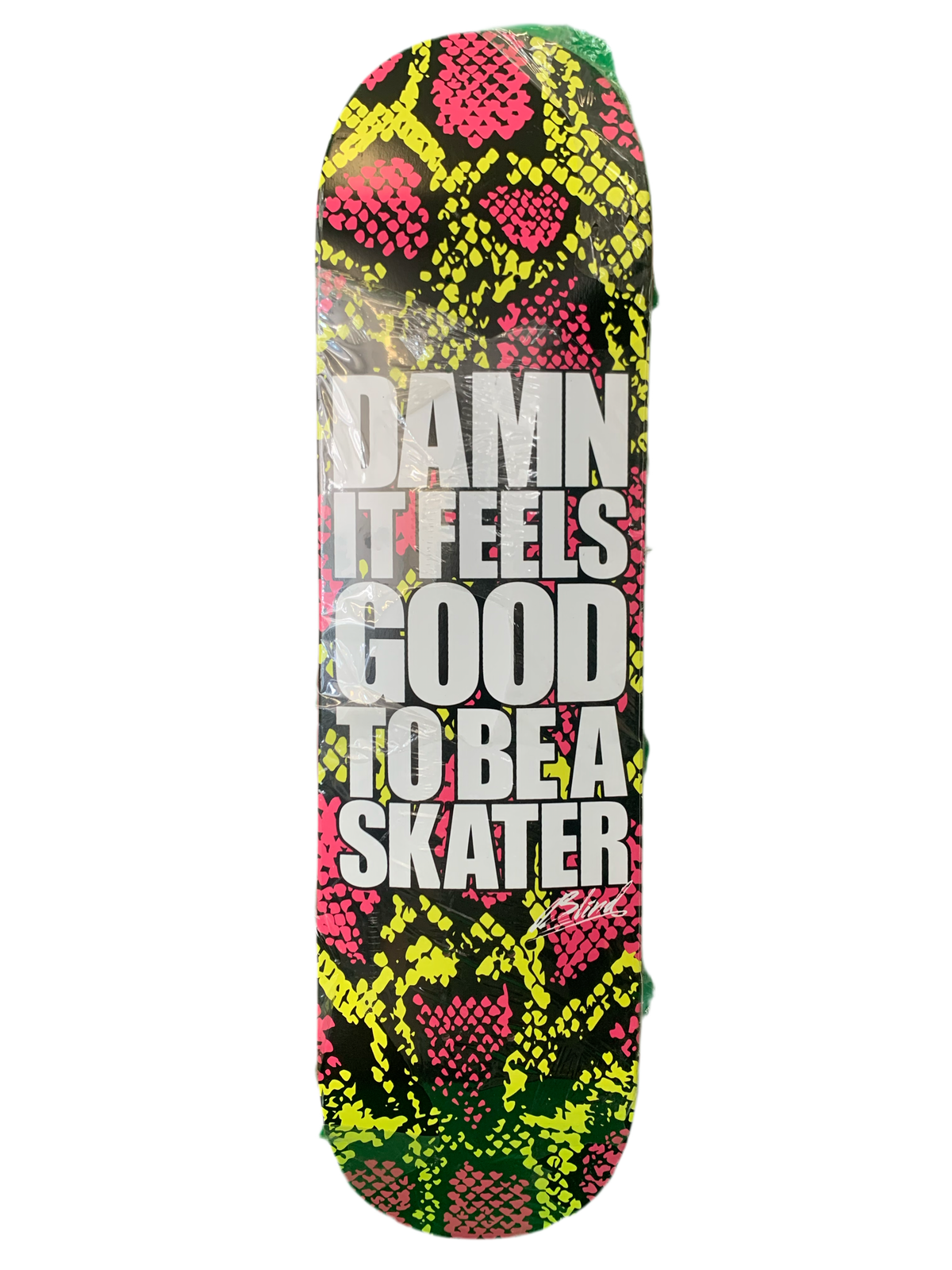 Blind Damn Snake Skin Pink 8.25" Classic Skateboard Deck