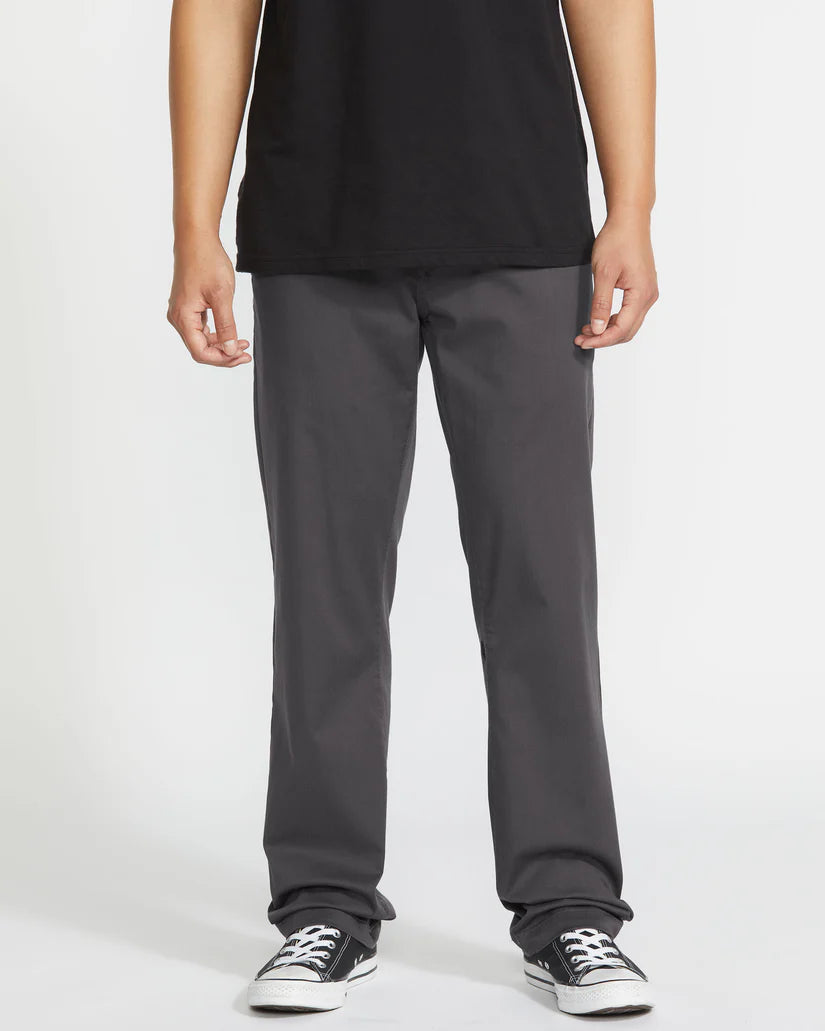 Volcom Frickin Modern Stretch Charcoal Heather Chino Pants