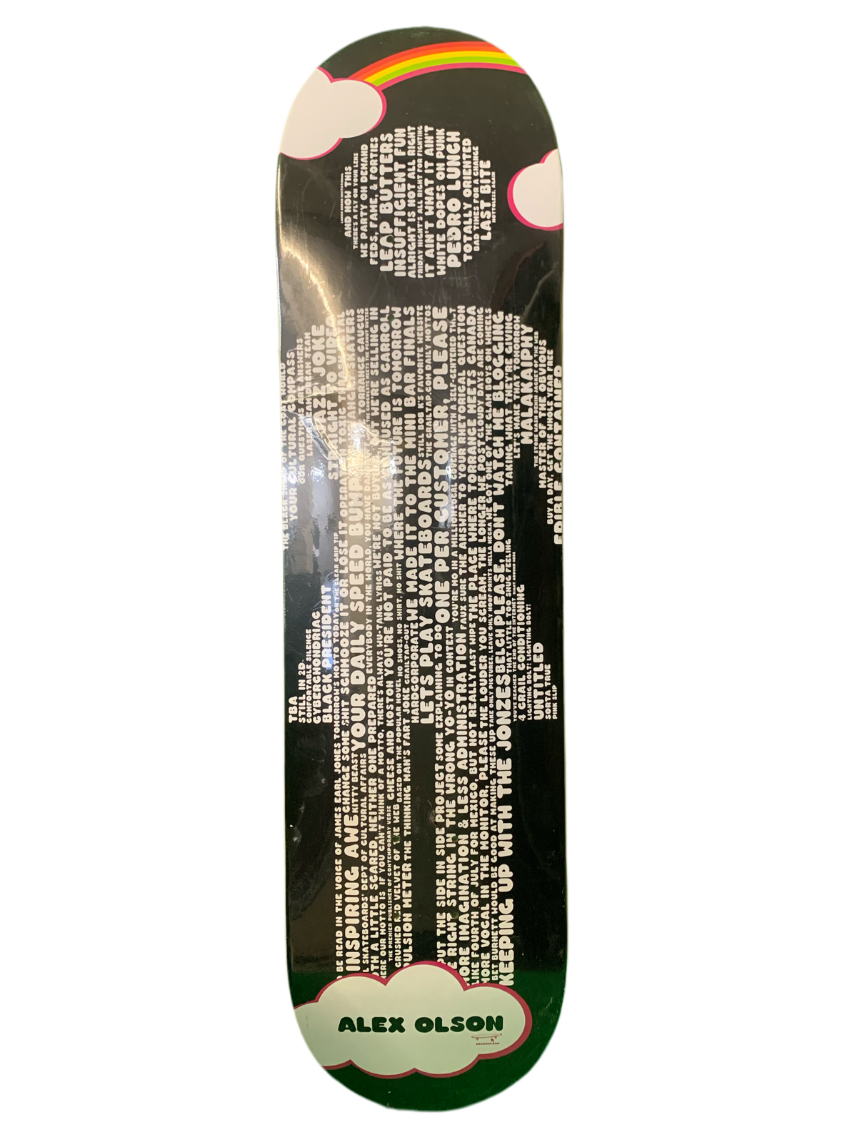 Girl Alex Olson Wordmark '93 8" Classic Skateboard Deck