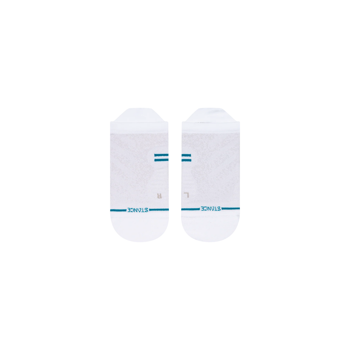Stance UltraLight Tab Performance Running White Socks