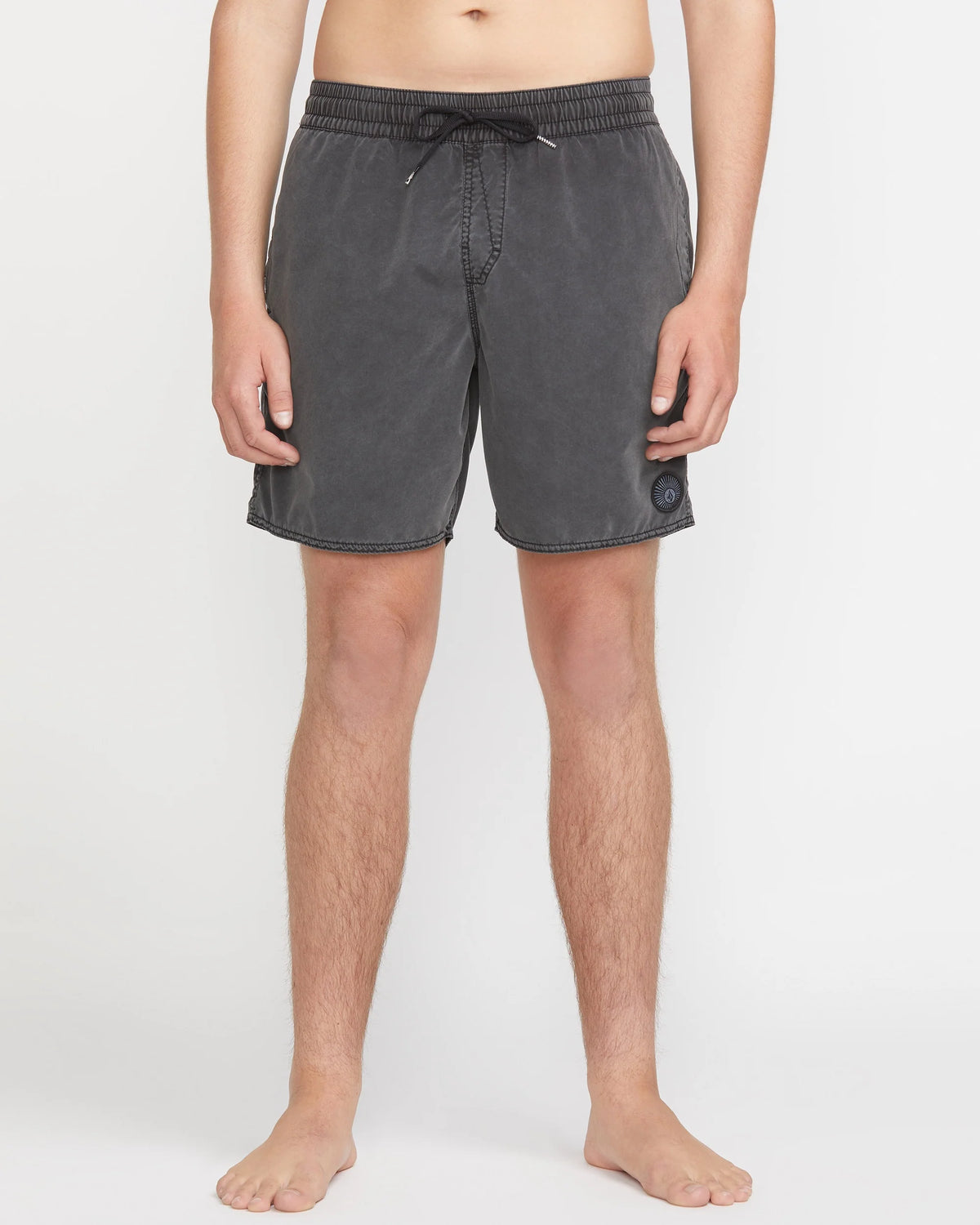 Volcom Center 17" Black Trunk Boardshorts