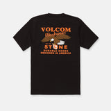 Volcom Stone Talon Workwear Black S/s Shirt