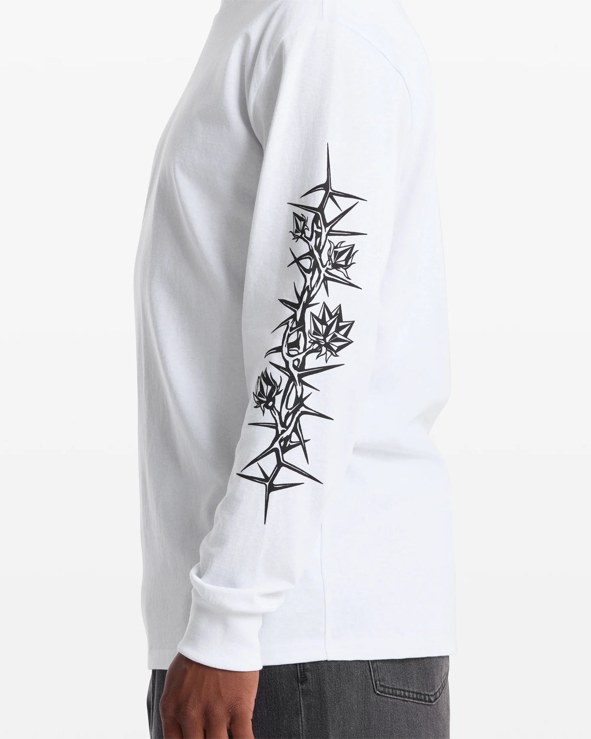 Volcom Die By The Stone White L/s Shirt
