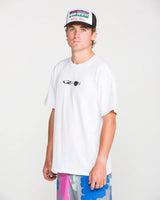 Volcom Antonio Carrau FA Head Check White S/s Shirt