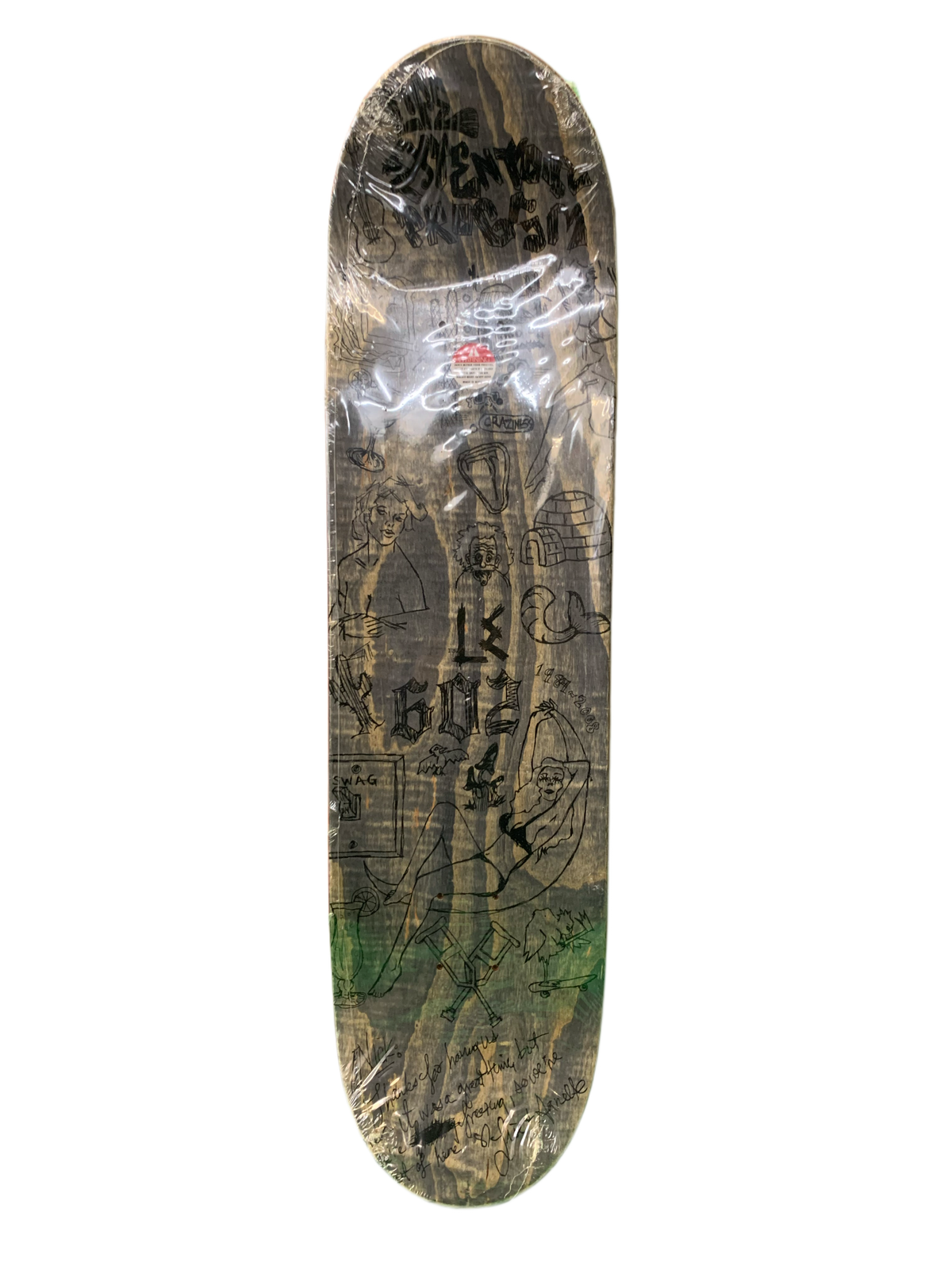 Life Extension Nick Trapasso Butterfly 8.5" Classic Skateboard Deck