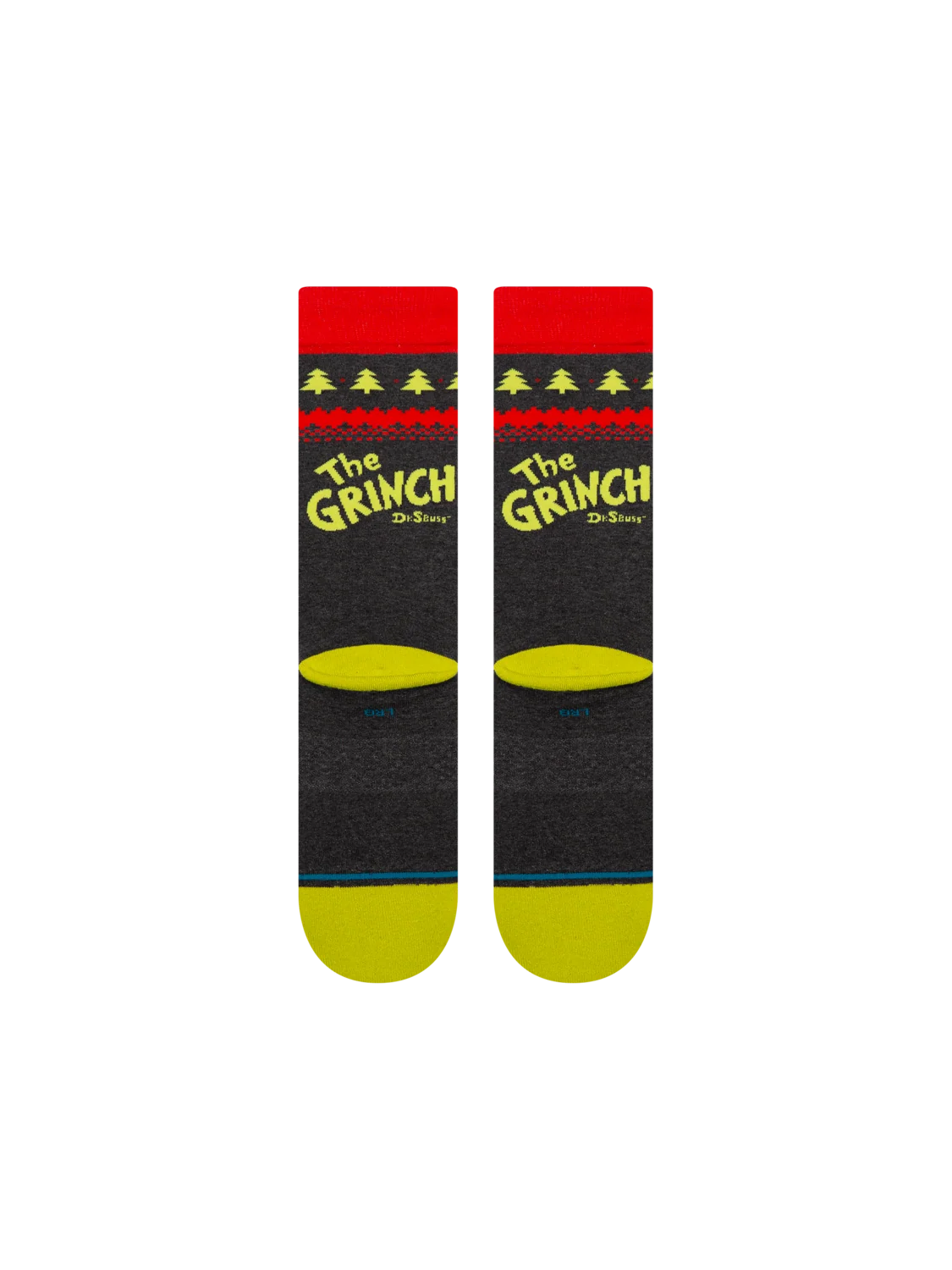 Stance Grinch Sweater Crew Black Socks