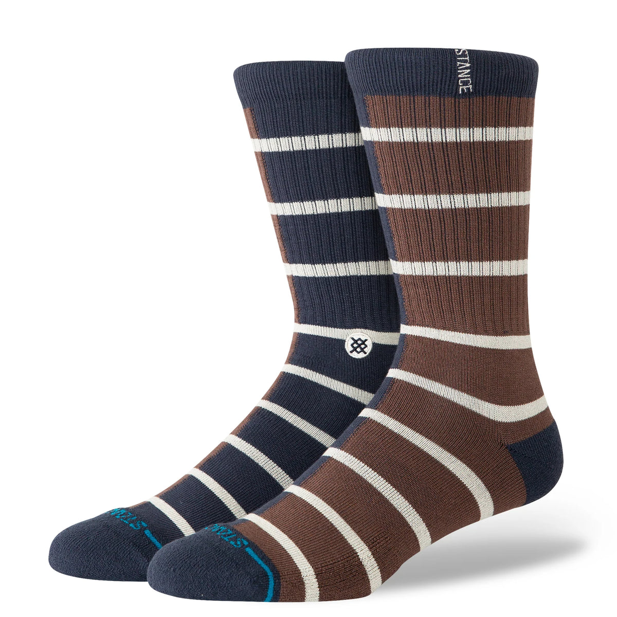 Stance Double Vision Crew Navy Socks