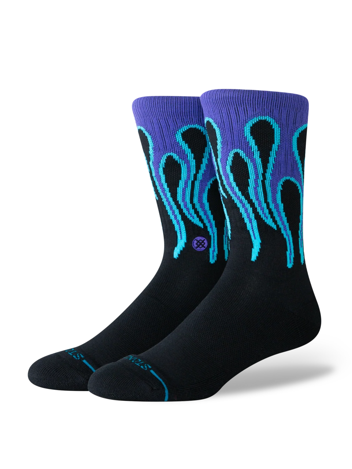 Stance Amethyst Crew Black Socks