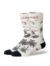 Stance San O Claus Cream Socks