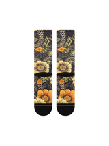Stance Slither Crew Yellow Socks