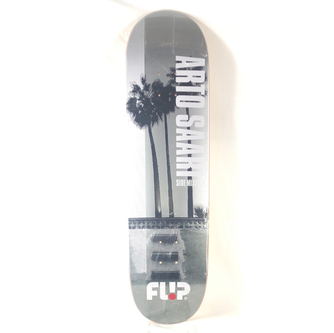 Flip Arto Saari Side Mission Silver/Black 8.5" Skateboard Deck