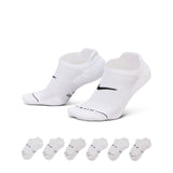 Nike Everyday Elevated White/Black No Show Socks (HQ8029-901)