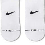 Nike Everyday Elevated White/Black No Show Socks (HQ8029-901)