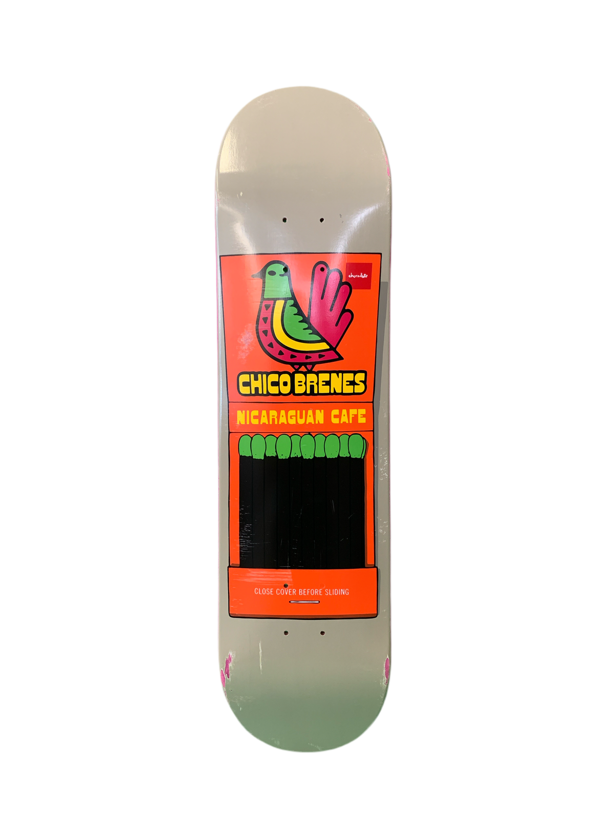 Chocolate Chico Brenes Matchbook Series Board 7.75" Classic Skateboard Deck