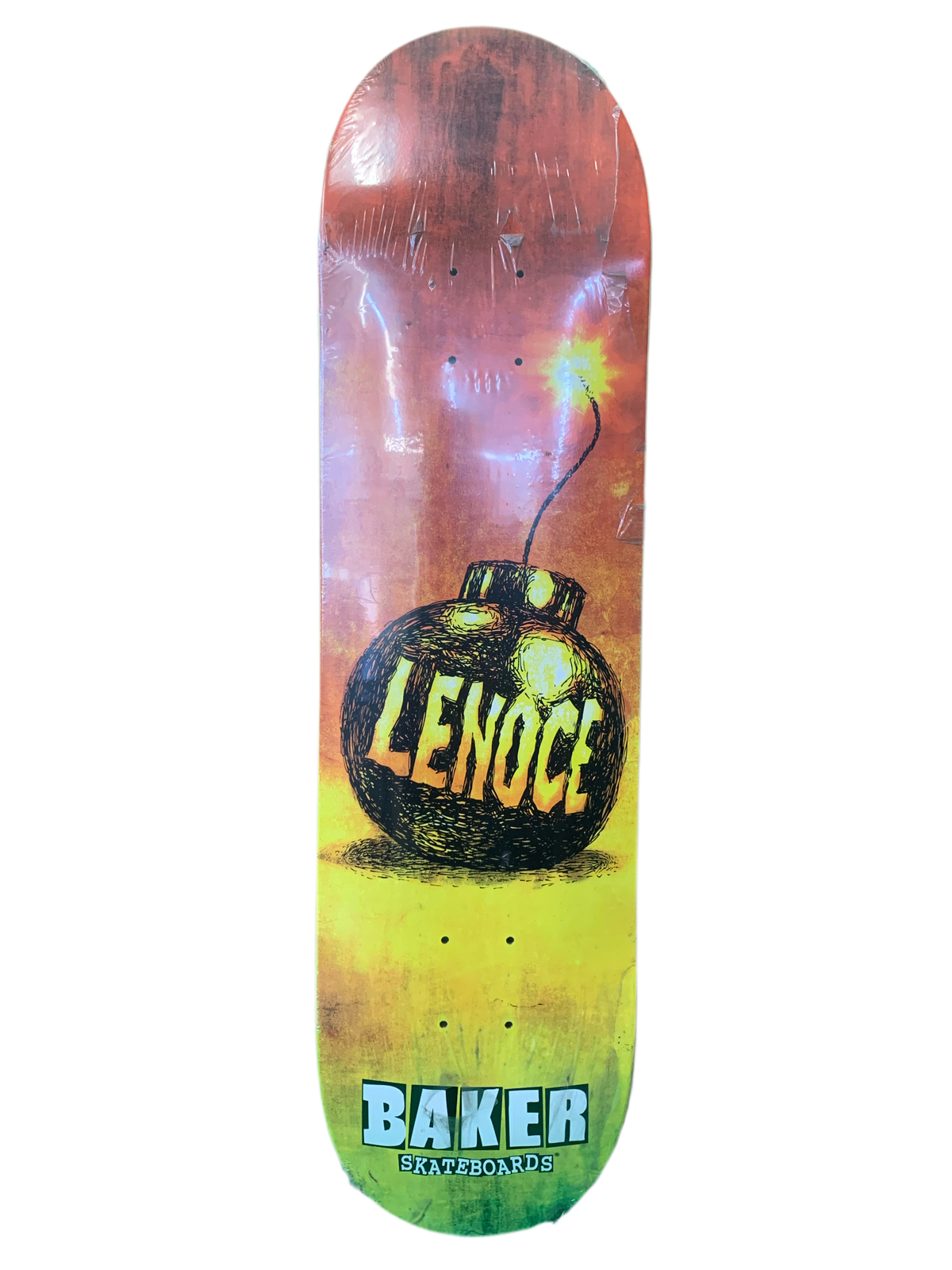 Baker Jeff Lenoce The Bomb 8.25" Classic Skateboard Deck