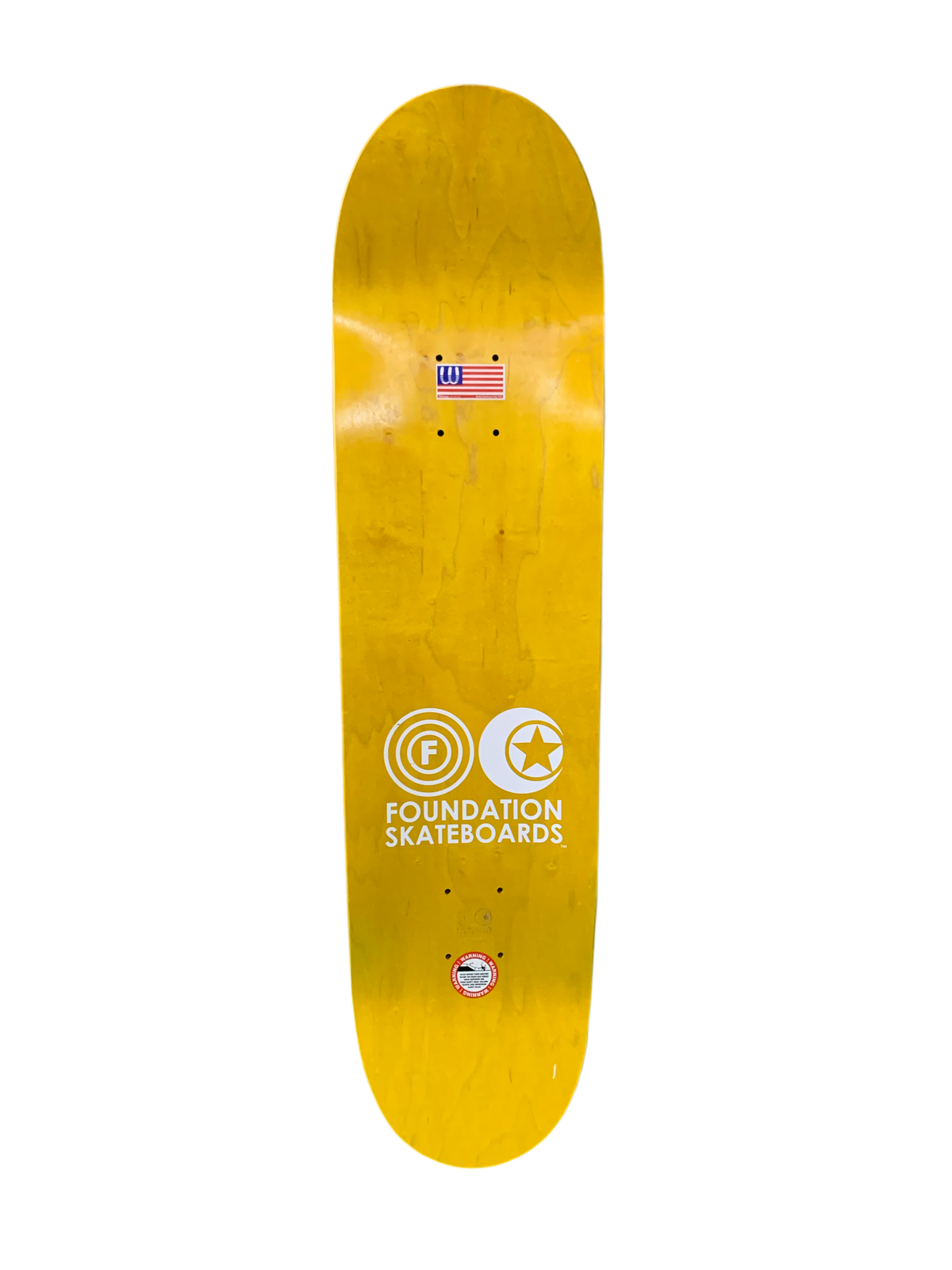 Foundation Sierra Fellers KDW Portrait 8" Classic Skateboard Deck