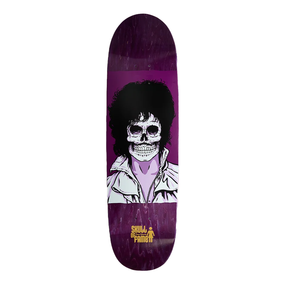 Girl Bannerot Skull Of Fame Series 3 Loveseat+ Shaped Skateboard Deck