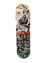 Element x Vestalife Paisley 2008 7.75" Classic Skateboard Deck