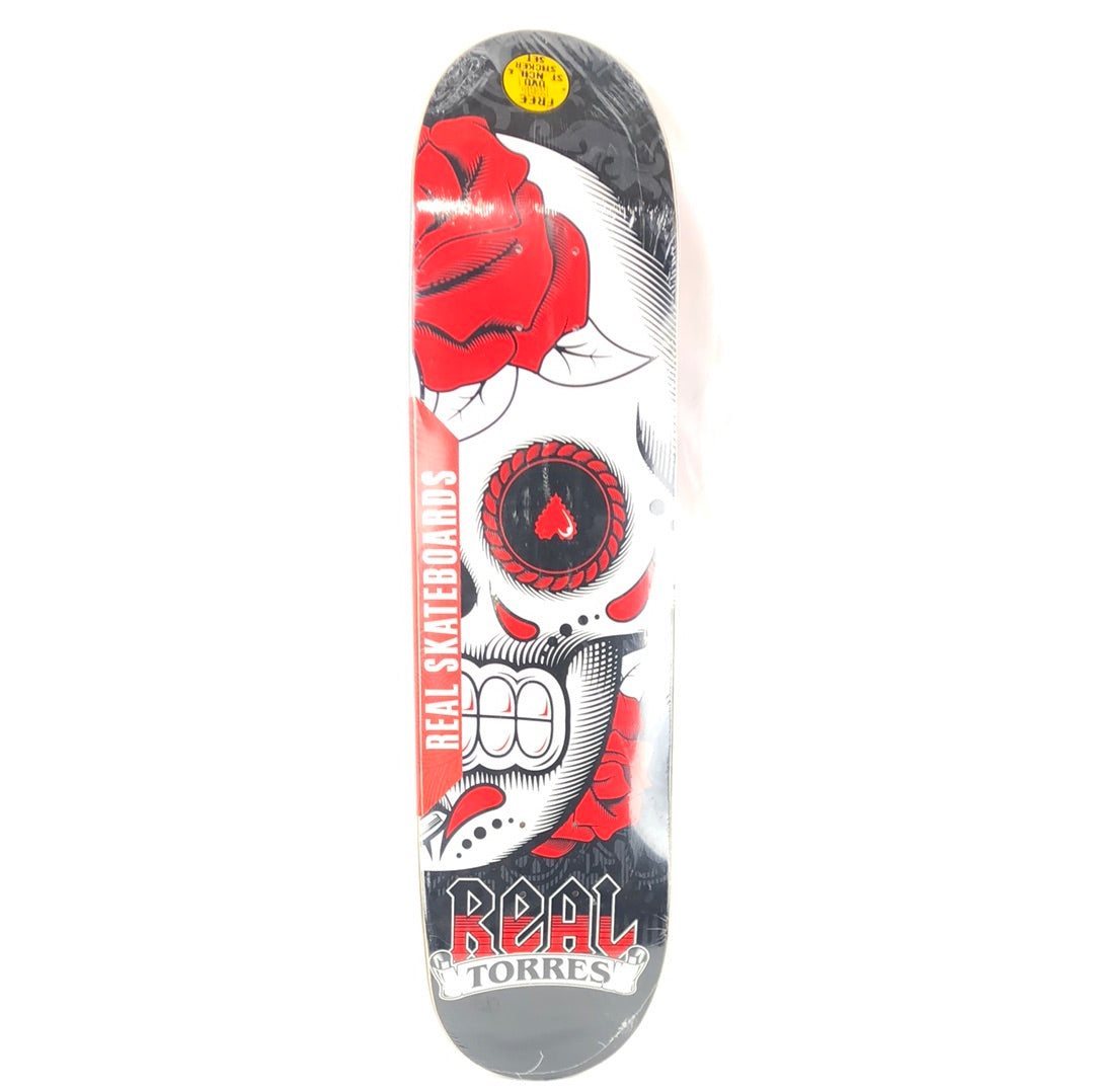 Real Roll Forever Aces Edition Black/Red 8.75" Skateboard Deck
