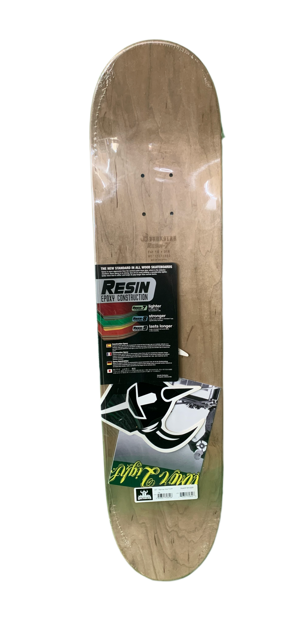 Darkstar Paul Machnau Howl Resin-7 7.6" Classic Skateboard Deck