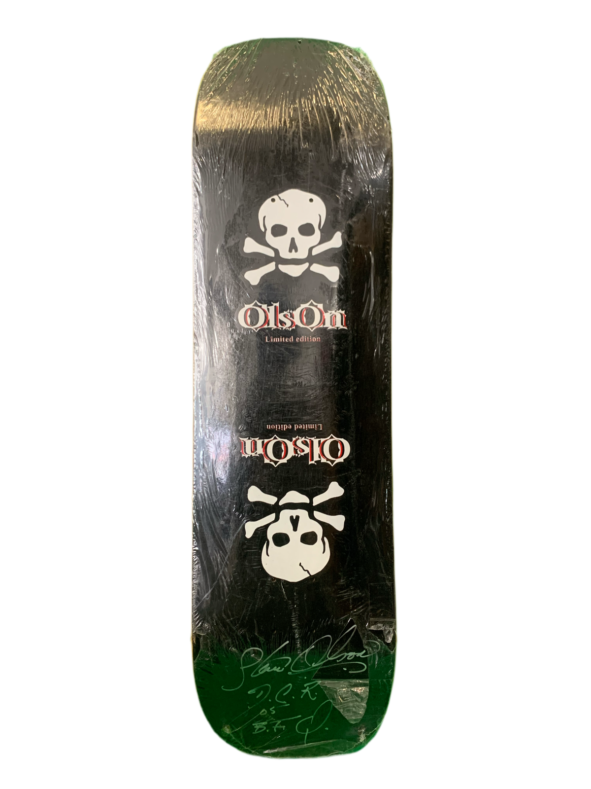 Outlook Steve Olson Signed Limited Edition /300 Classic Skateboard Deck