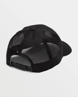 Volcom Full Stone Cheese Black Snapback Trucker Hat