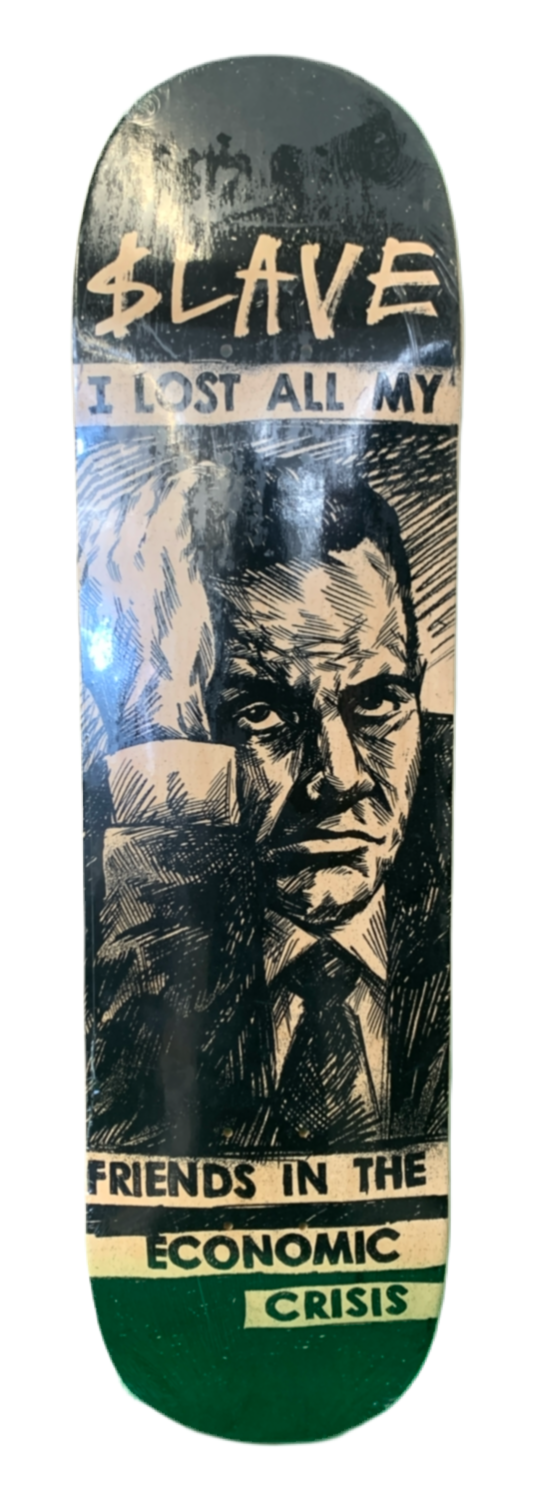 Slave No Friends 8.125" Classic Skateboard Deck