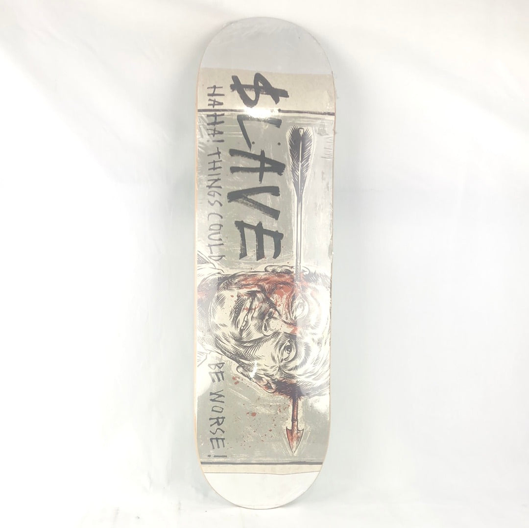 Slave Arrow Head Grey/Red 8.9'' Skateboard Deck