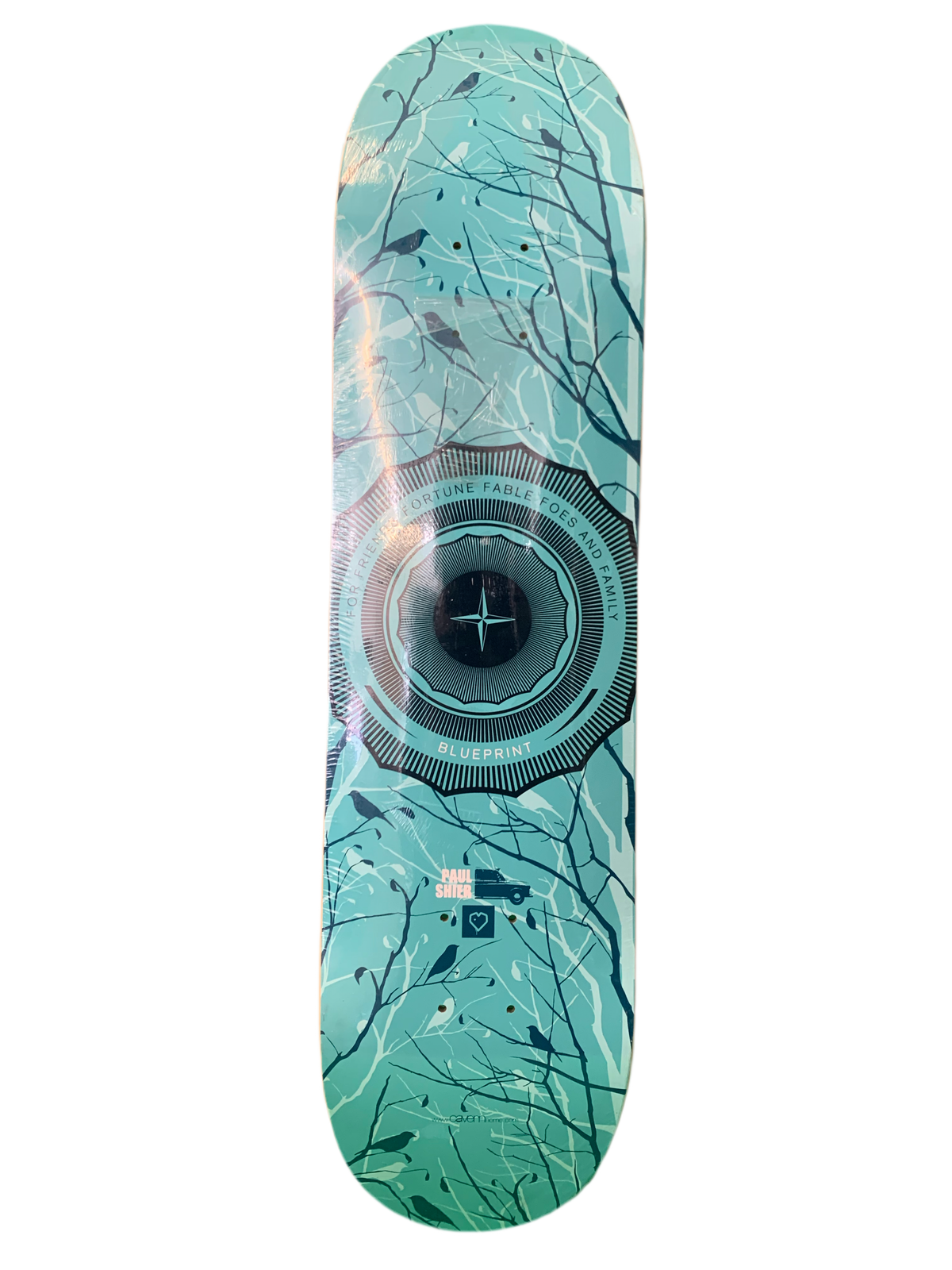 Blueprint Paul Shier Cavemhome Compass 7.75" Classic Skateboard Deck