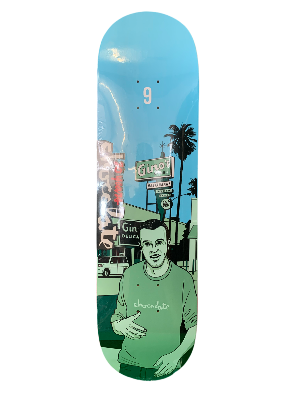 Chocolate Gino Iannucci City Series 2014 8.5" Classic Skateboard Deck