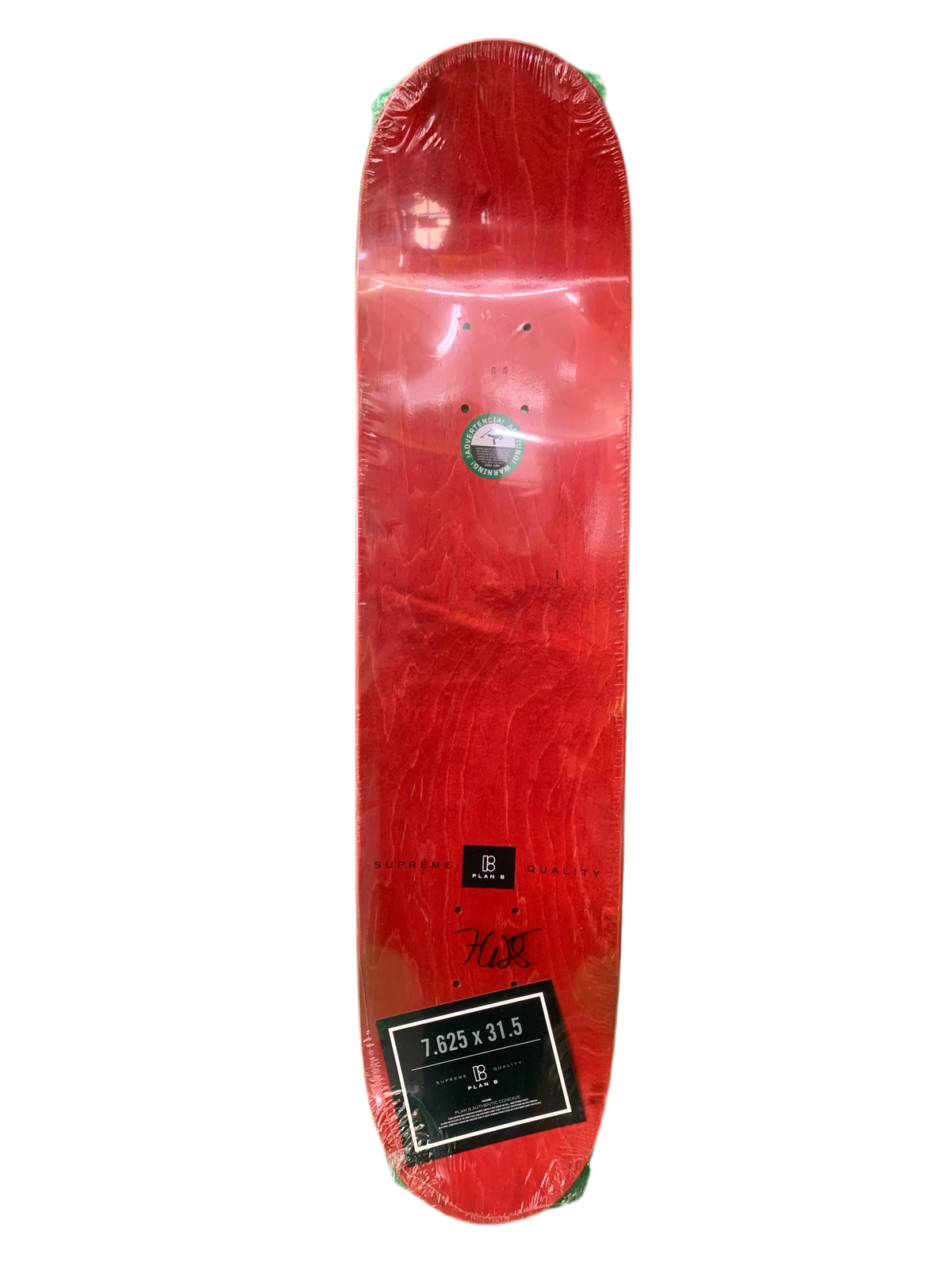 Plan B 2008 Danny Way Evel Stars 7.6" Classic Skateboard Deck
