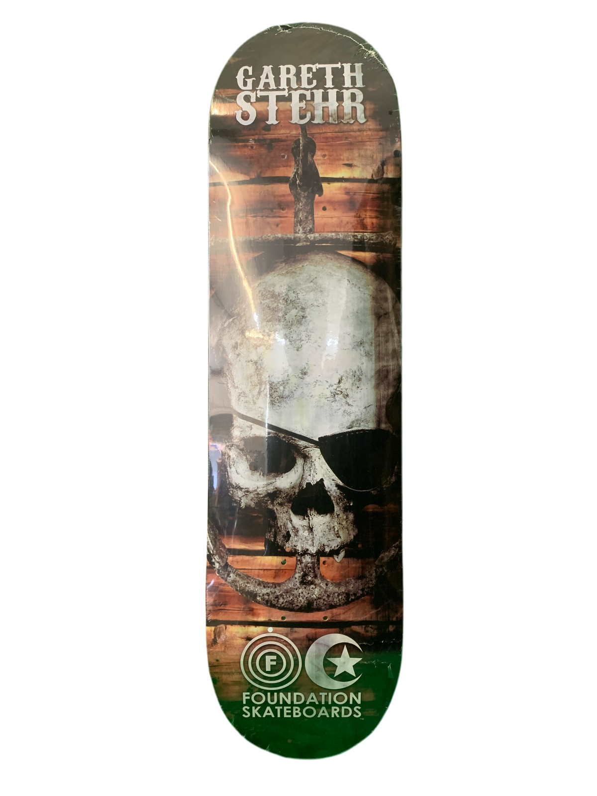 Foundation Gareth Stehr Death's Head 8" Classic Skateboard Deck