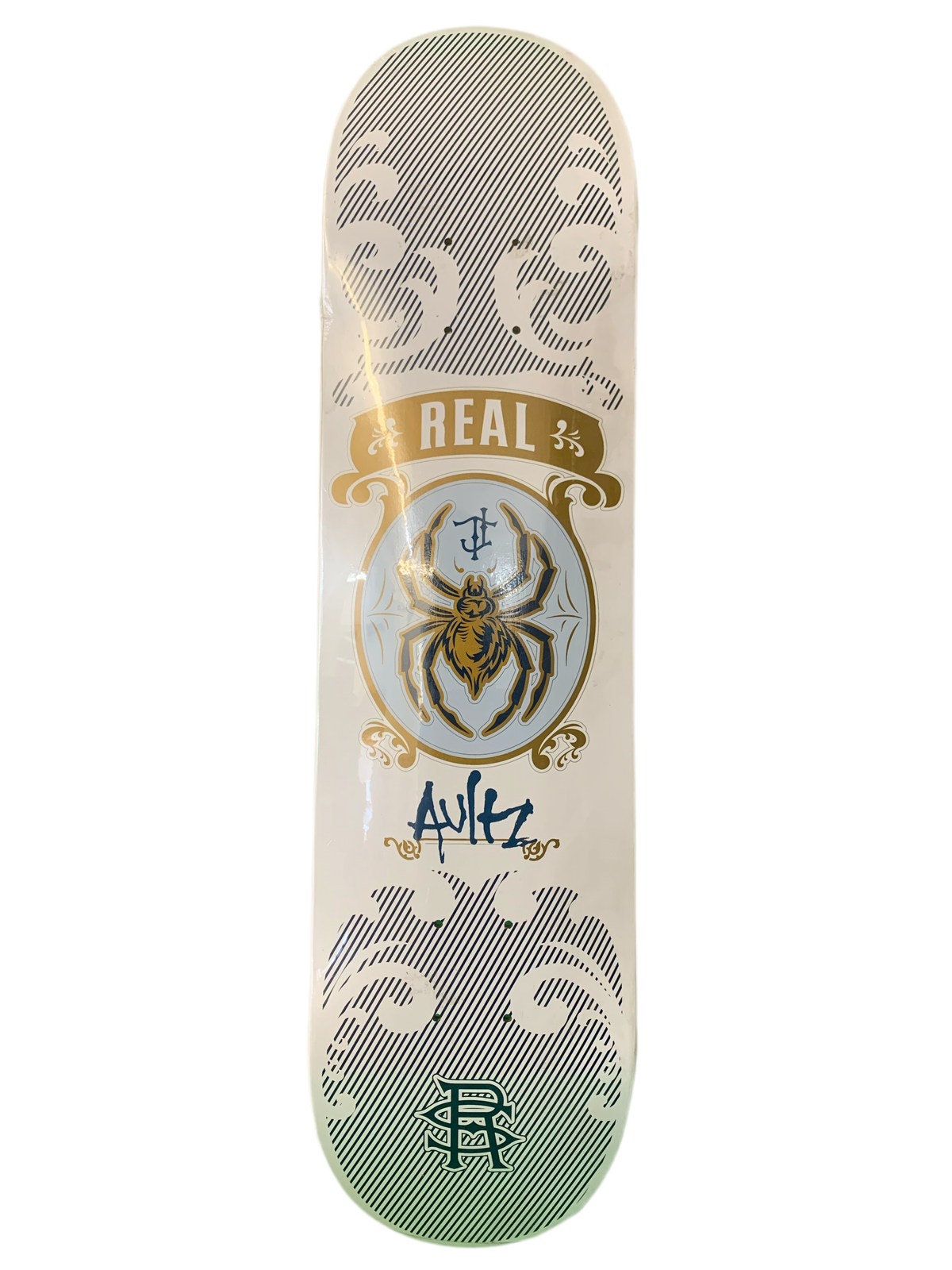Real JT Aultz Spider Crest 8" Classic Skateboard Deck
