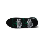 HUF Fuck It Rose Black Crew Sock