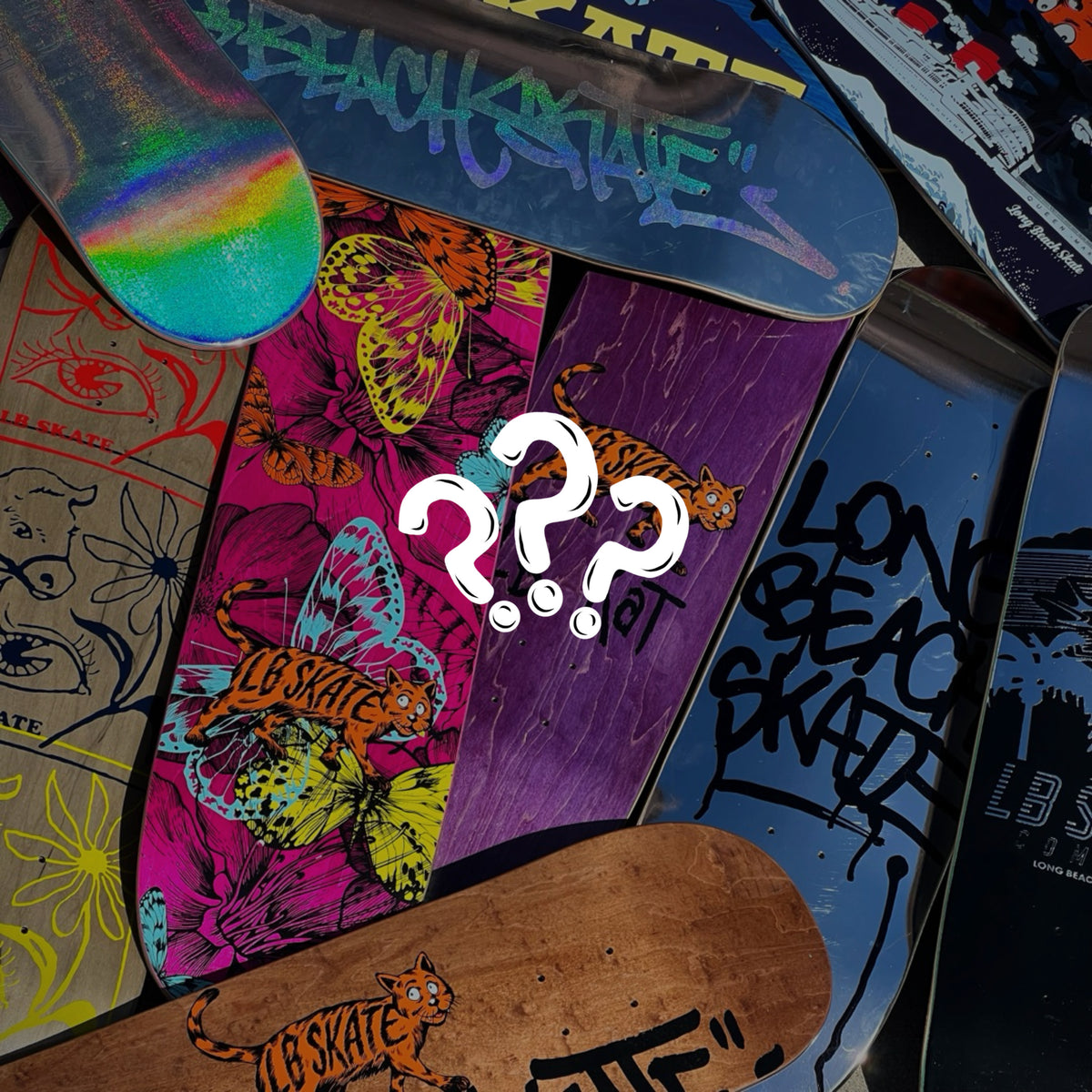 Long Beach Skate Co Decktober Blind Bag Skateboard Deck