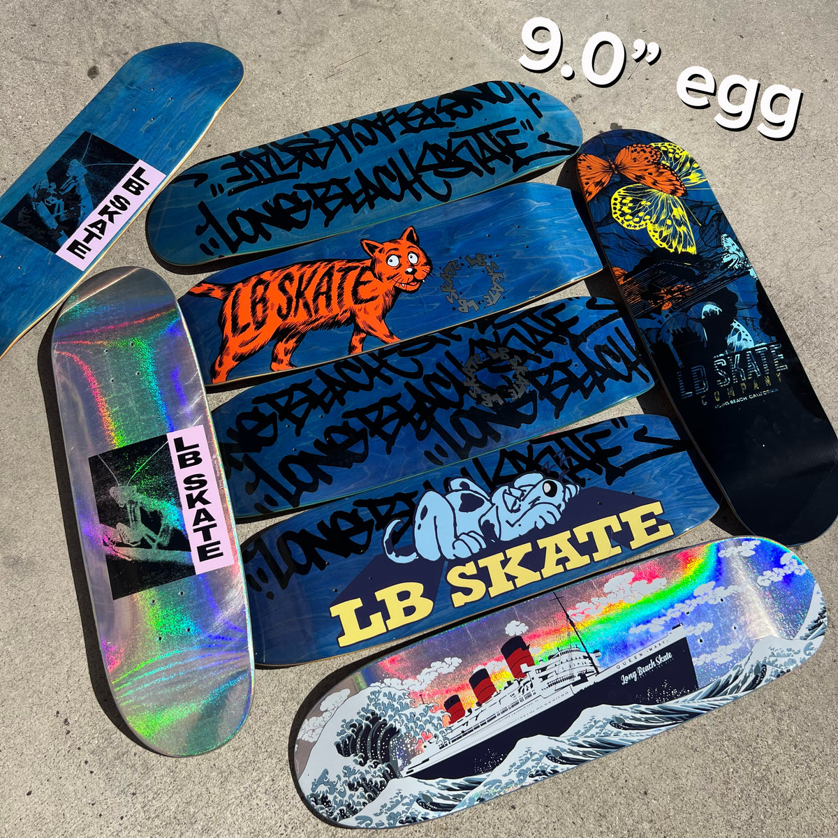 Long Beach Skate Co Decktober Blind Bag Skateboard Deck