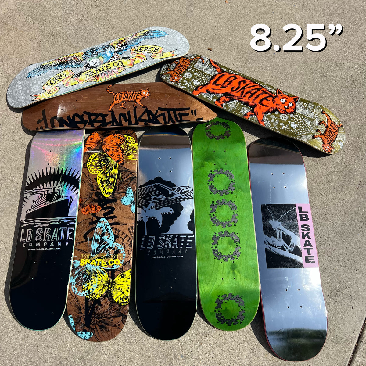 Long Beach Skate Co Decktober Blind Bag Skateboard Deck
