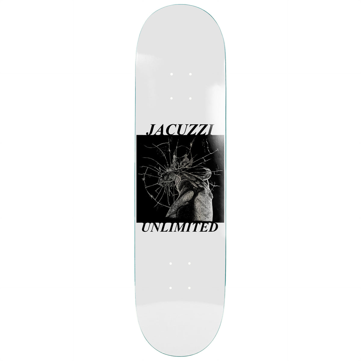 Jacuzzi Smash Jet Ski Popsicle EX7 White 8" Skateboard Deck - 8"