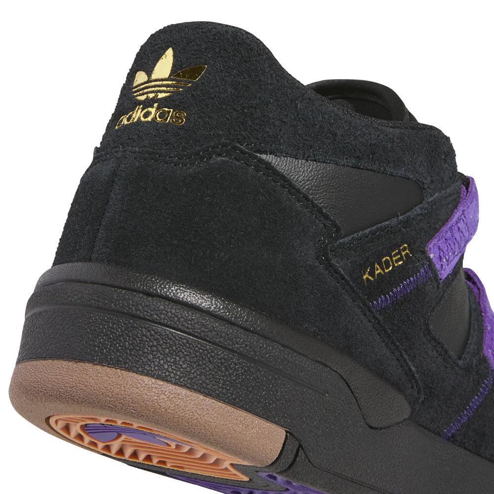 Adidas Kader Core Black / Core Purple / Gold Metallic Shoes