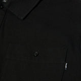 HUF Olympia Black Hooded Overshirt
