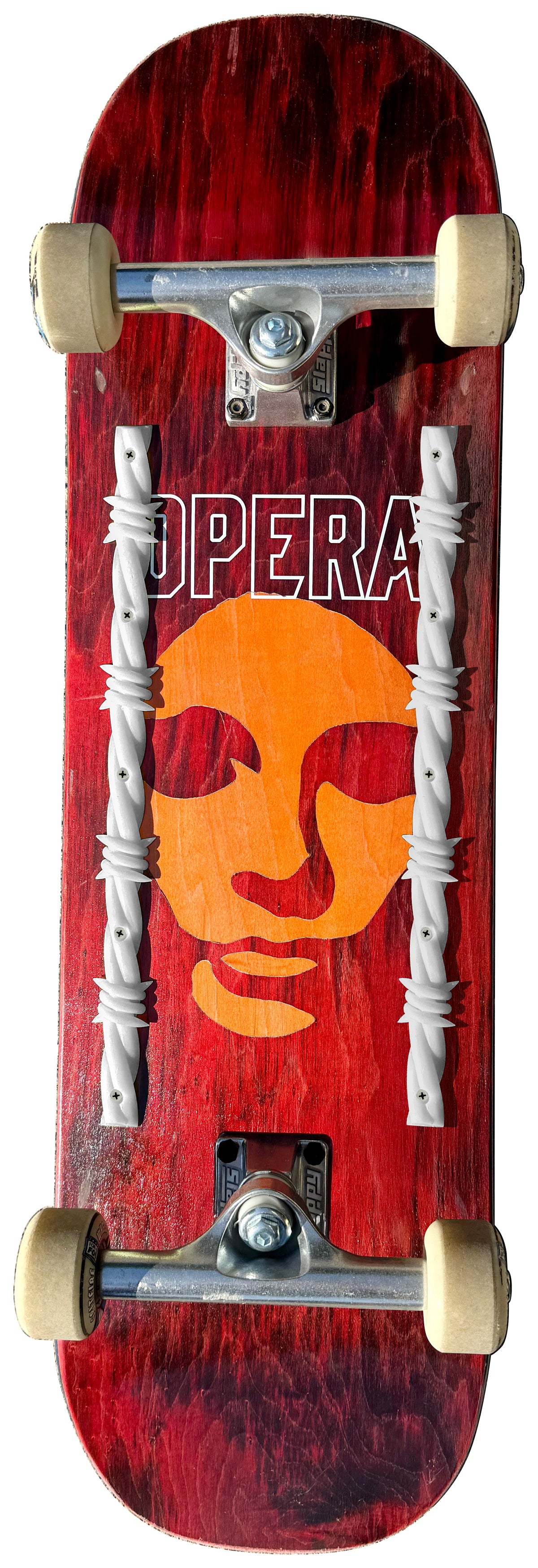 Opera Barbwire Skateboard (Set of 2) Rails